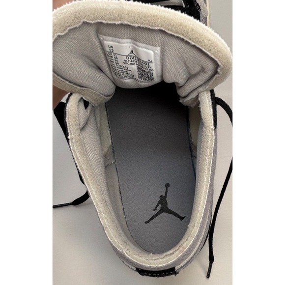 Nike Air Jordan Mens Size 12 1 SE Craft Low‎ Inside Out Cement Grey DZ4135-002 - Picture 9 of 9